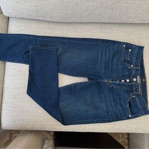 7 for all Mankind Women's Blue Jeans